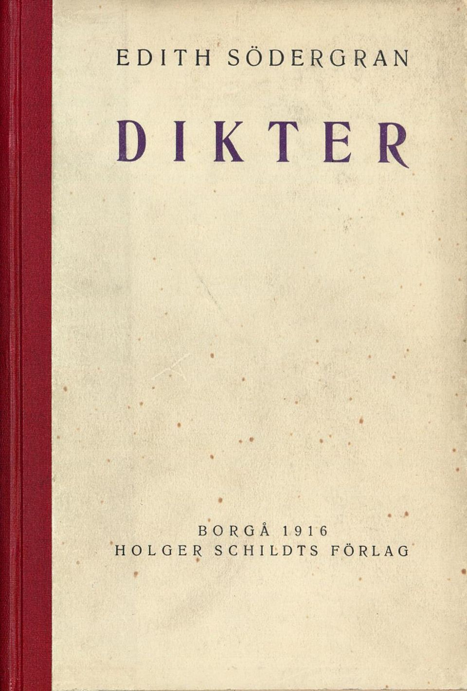 DIKTER BORGÅ