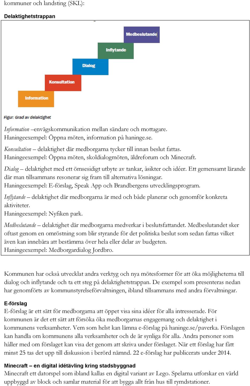 Dialog delaktighet med ett ömsesidigt utbyte av tankar, åsikter och idéer. Ett gemensamt lärande där man tillsammans resonerar sig fram till alternativa lösningar.