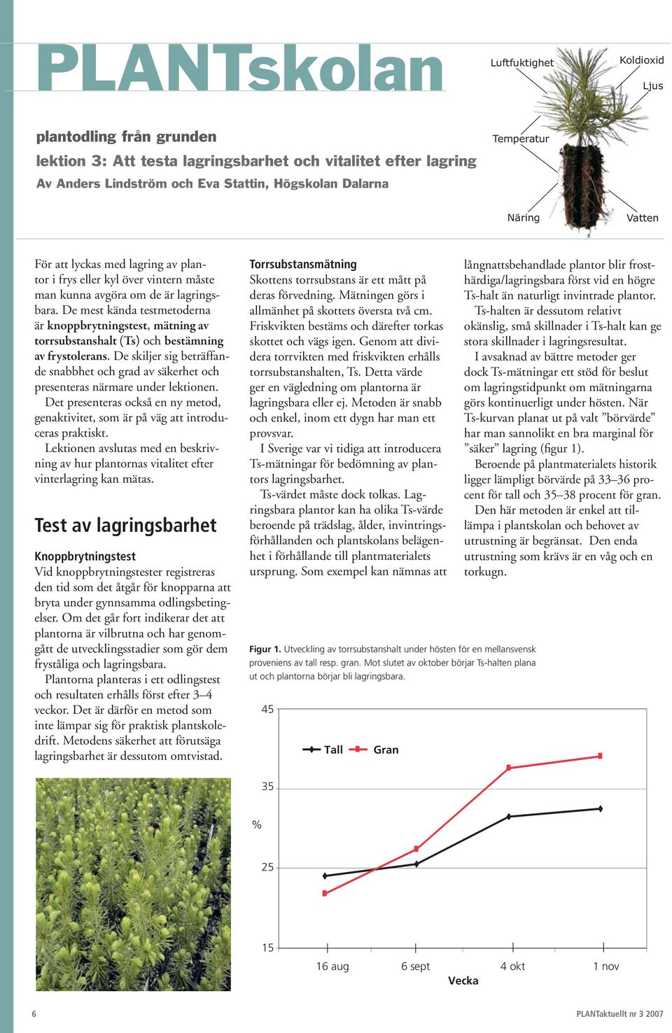 De skiljer sig beträffande snabbhet och grad av säkerhet och presenteras närmare under lektionen. Det presenteras också en ny metod, genaktivitet, som är på väg att introduceras praktiskt.