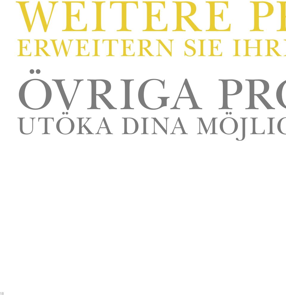 IHRE ÖVRIGA PRO