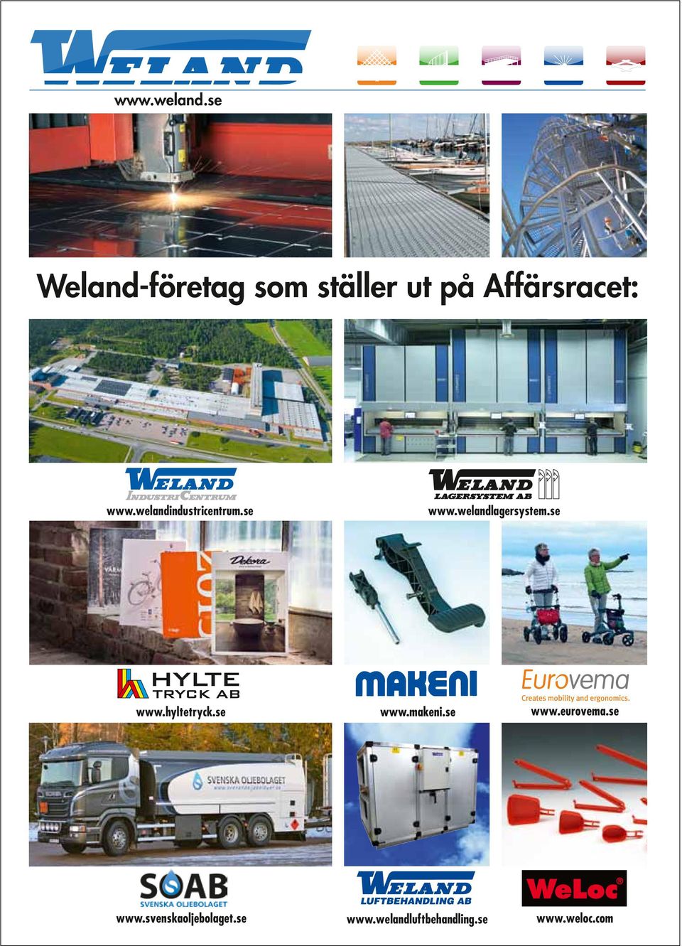 welandindustricentrum.se www.welandlagersystem.se www.hyltetryck.