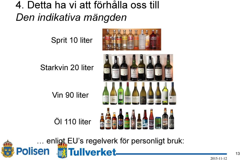 Starkvin 20 liter Vin 90 liter Öl 110