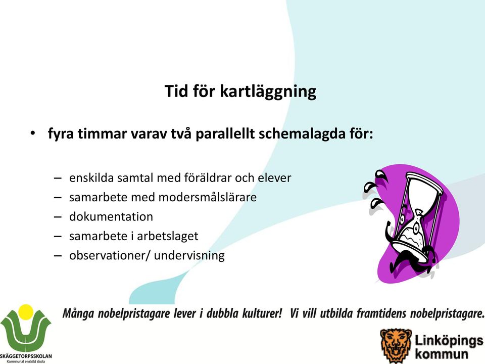 föräldrar och elever samarbete med modersmålslärare