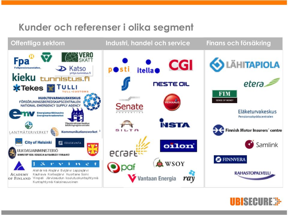 Industri, handel och service