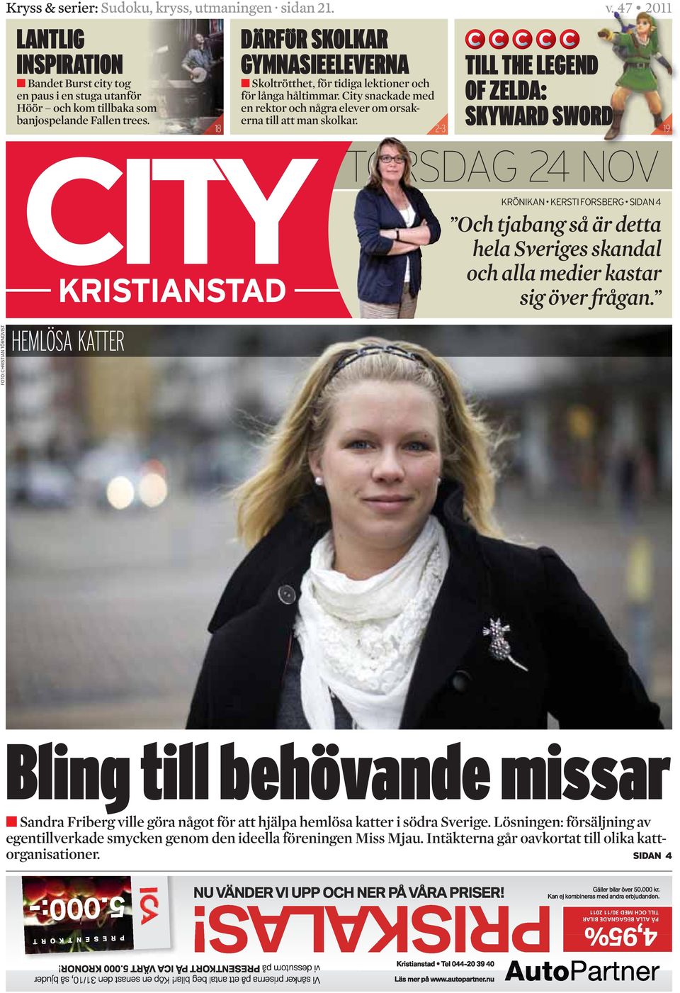 TORSDAG 24 NOV Och tjabang så är detta hela Sveriges skandal och alla medier kastar sig över frågan.