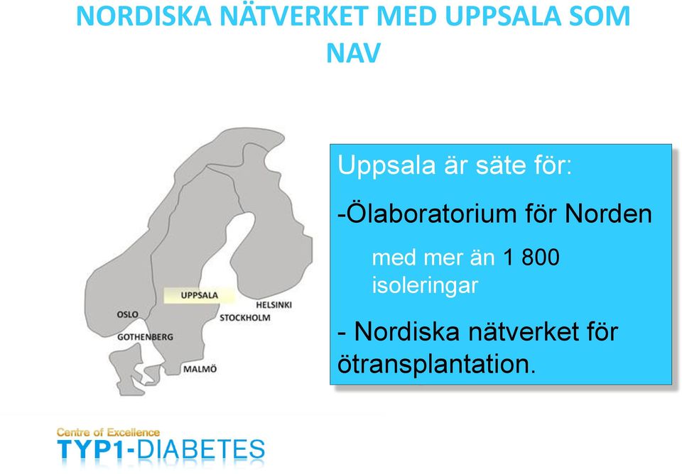 Norden med mer än 1 800 isoleringar -