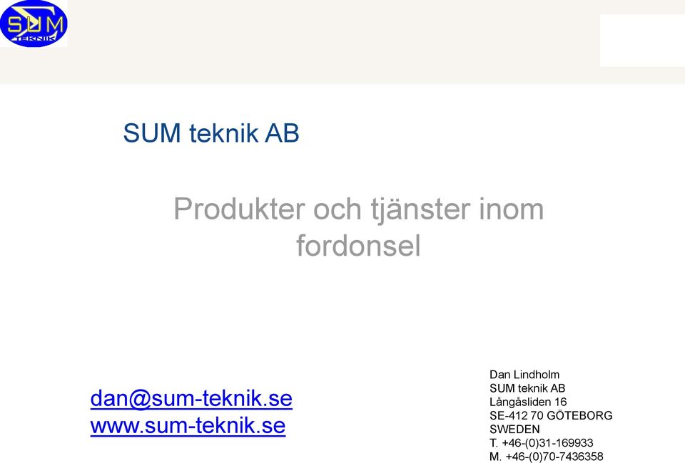 se www.sum-teknik.