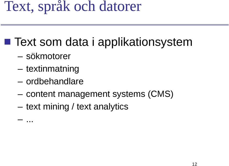 textinmatning ordbehandlare content