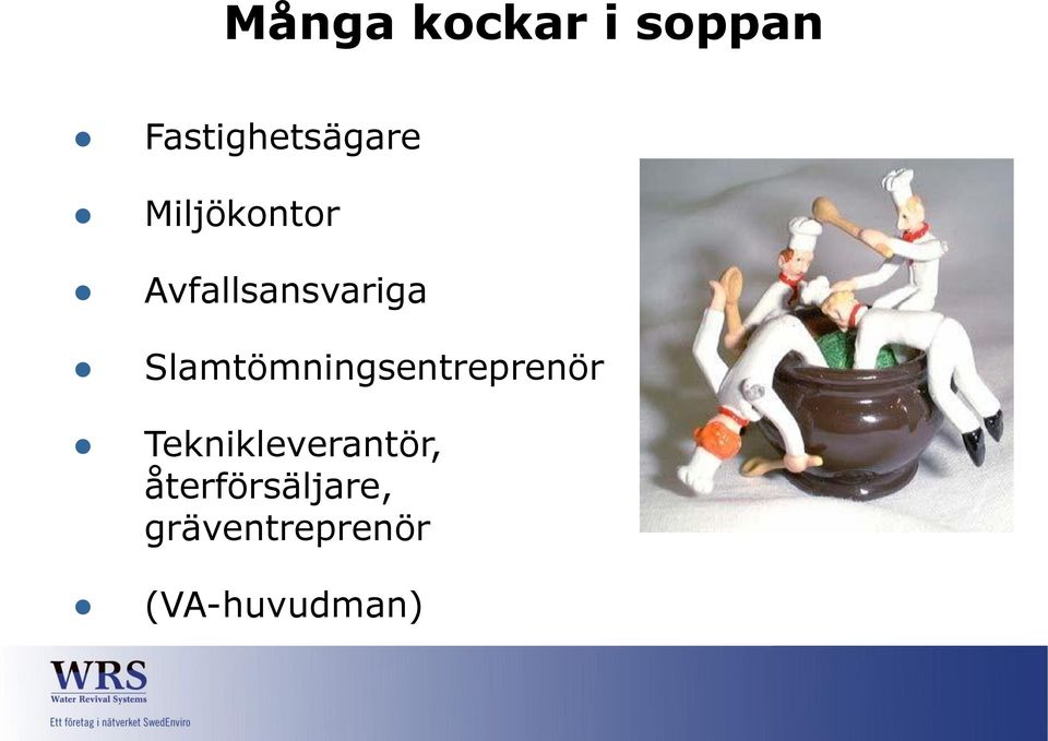 Slamtömningsentreprenör