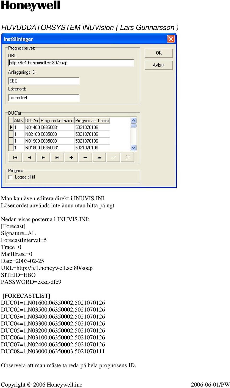 se:80/soap SITEID=EBO PASSWORD=cxza-dfe9 [FORECASTLIST] DUC01=1,N01600,06350002,5021070126 DUC02=1,N03500,06350002,5021070126 DUC03=1,N03400,06350002,5021070126