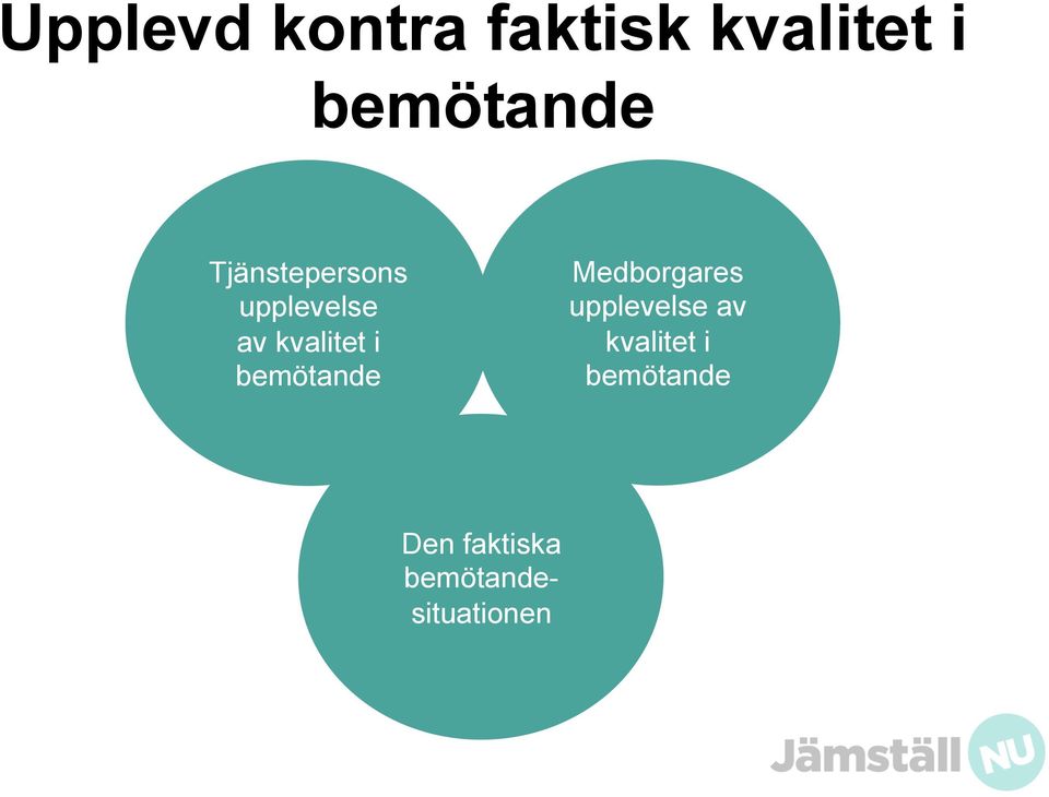 bemötande Medborgares upplevelse av