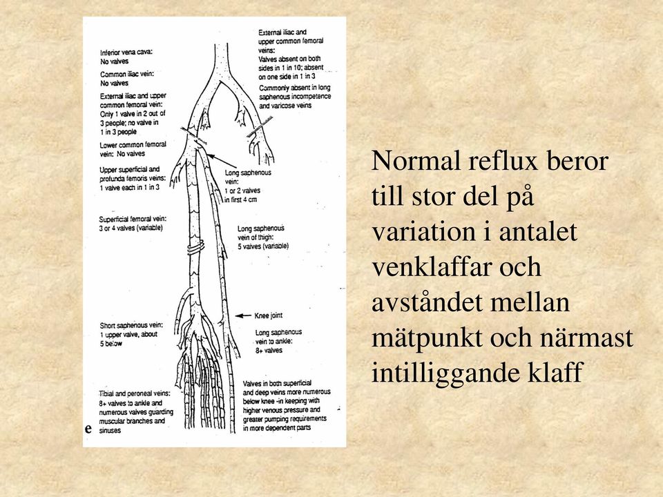 venklaffar och avståndet mellan