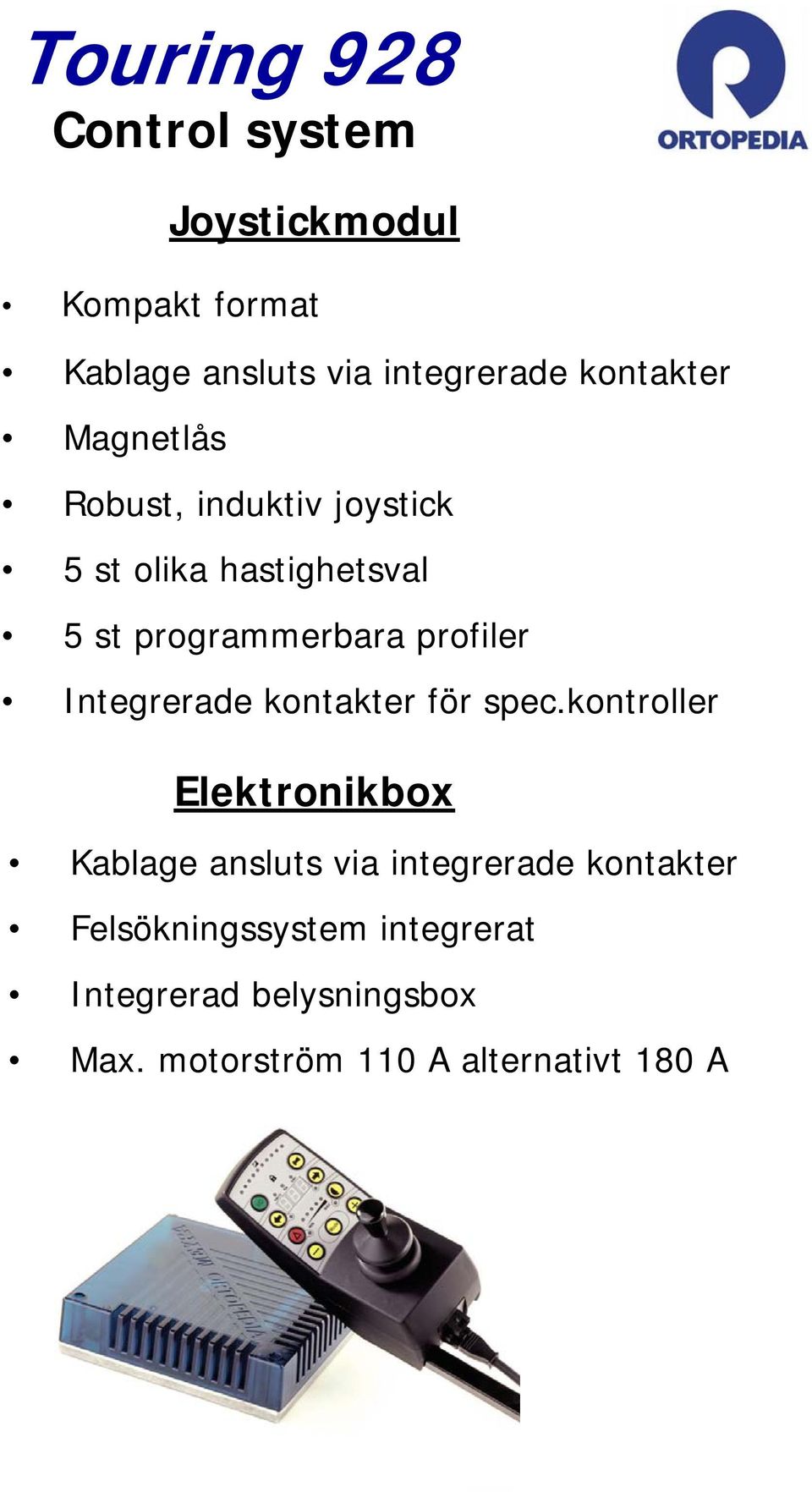 Integrerade kontakter för spec.