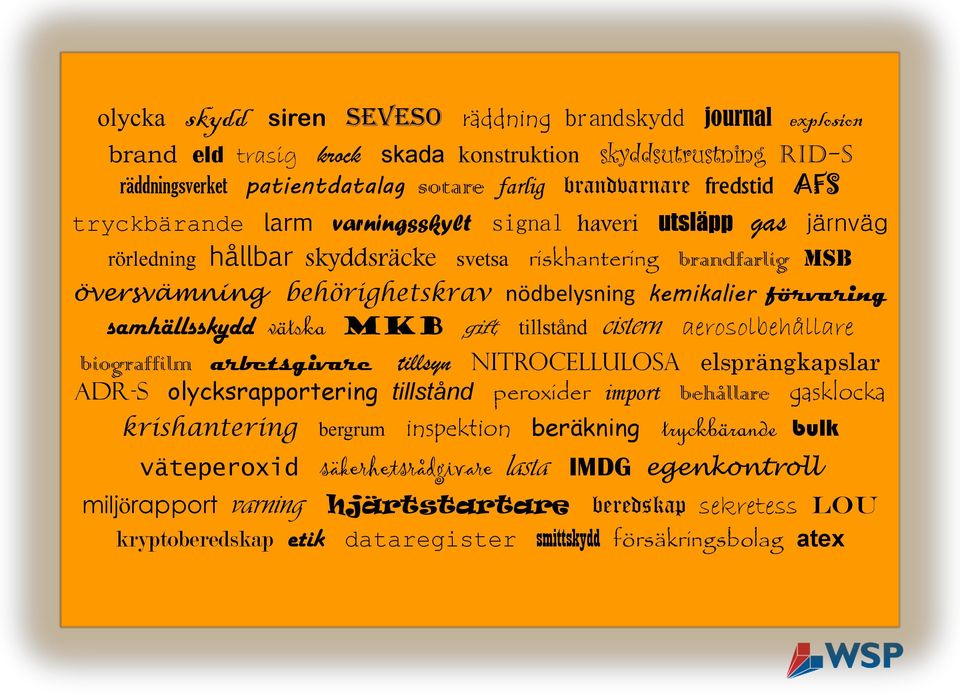 samhällsskydd vätska MKB gift tillstånd cistern aerosolbehållare biograffilm arbetsgivare tillsyn nitrocellulosa elsprängkapslar ADR-S olycksrapportering tillstånd peroxider import behållare