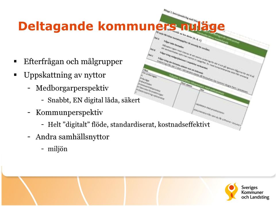 digital låda, säkert - Kommunperspektiv - Helt digitalt