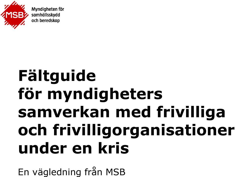 frivilligorganisationer