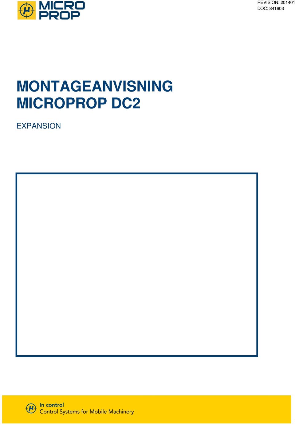 MONTAGEANVISNING