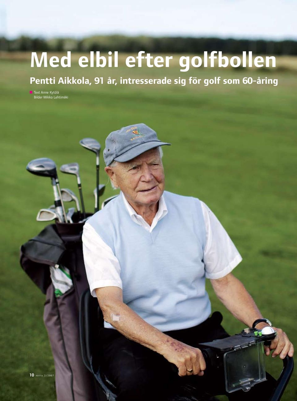 för golf som 60-åring Text Anne