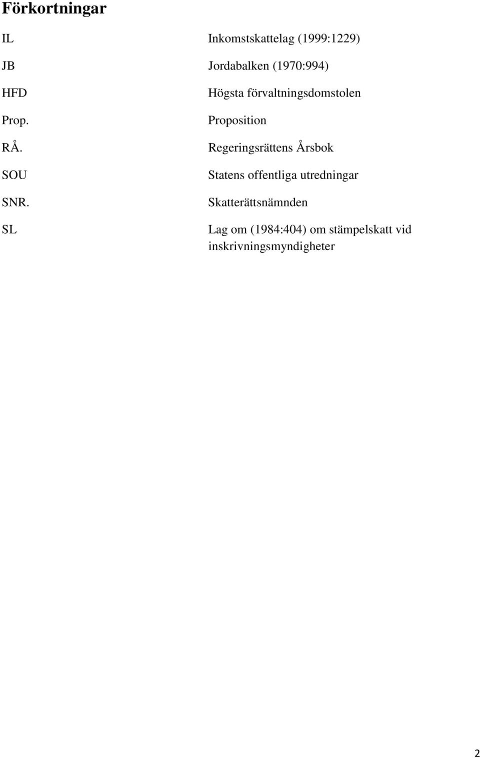 SL Högsta förvaltningsdomstolen Proposition Regeringsrättens Årsbok