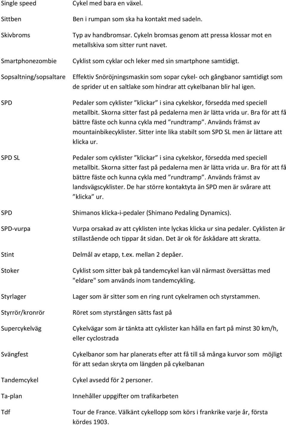 Cyklist som cyklar och leker med sin smartphone samtidigt. Effektiv Snöröjningsmaskin som sopar cykel- och gångbanor samtidigt som de sprider ut en saltlake som hindrar att cykelbanan blir hal igen.