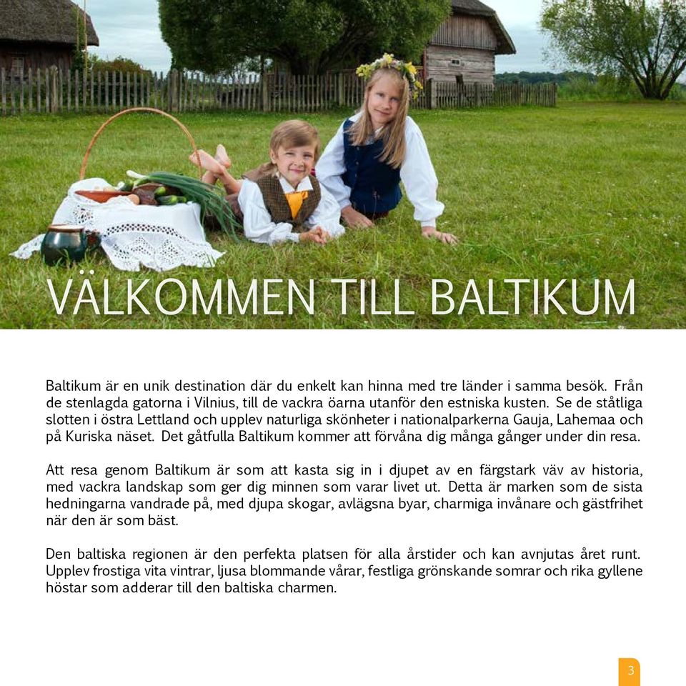 Att resa genom Baltikum är som att kasta sig in i djupet av en färgstark väv av historia, med vackra landskap som ger dig minnen som varar livet ut.