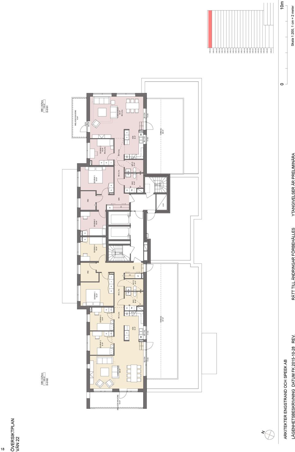 (5)Pers 12 D-3102 RD RD 1 14 m² 1 4 2 1 3 3 2 RH=3,2m IASAD BAO VARDASRUM RH 3,2m RH 2,7m RH 2,7m RH 2,7m 14 m² 3 WC/D 6 m² 4 m² Ö WC/D 6 m² 4 m² BH 1,15m BH