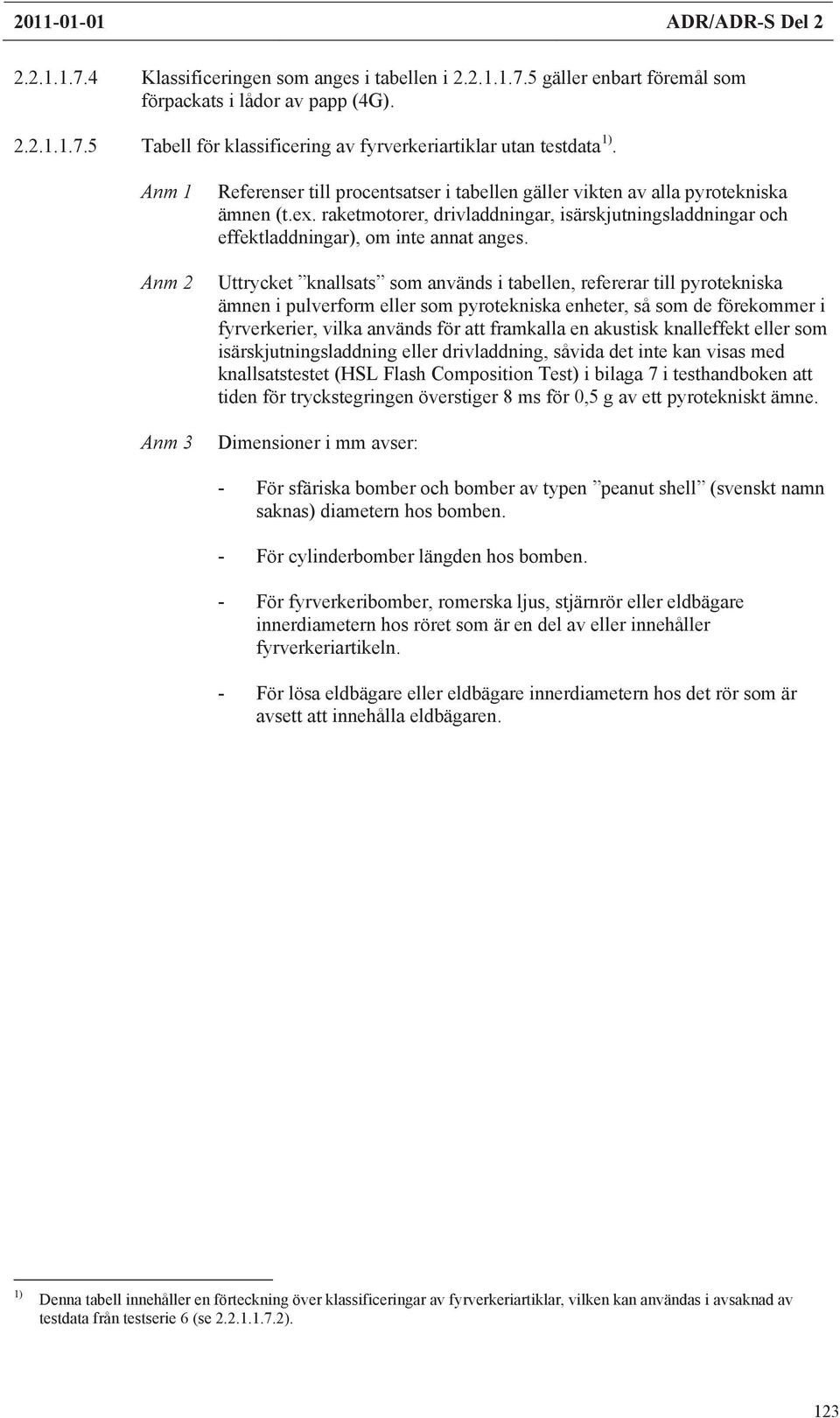 raketmotorer, drivladdningar, isärskjutningsladdningar och effektladdningar), om inte annat anges.