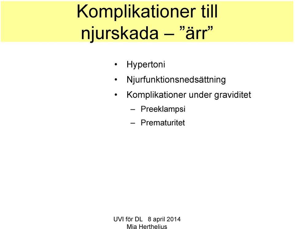Njurfunktionsnedsättning