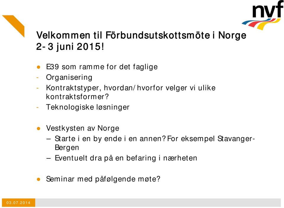 ulike kontraktsformer?
