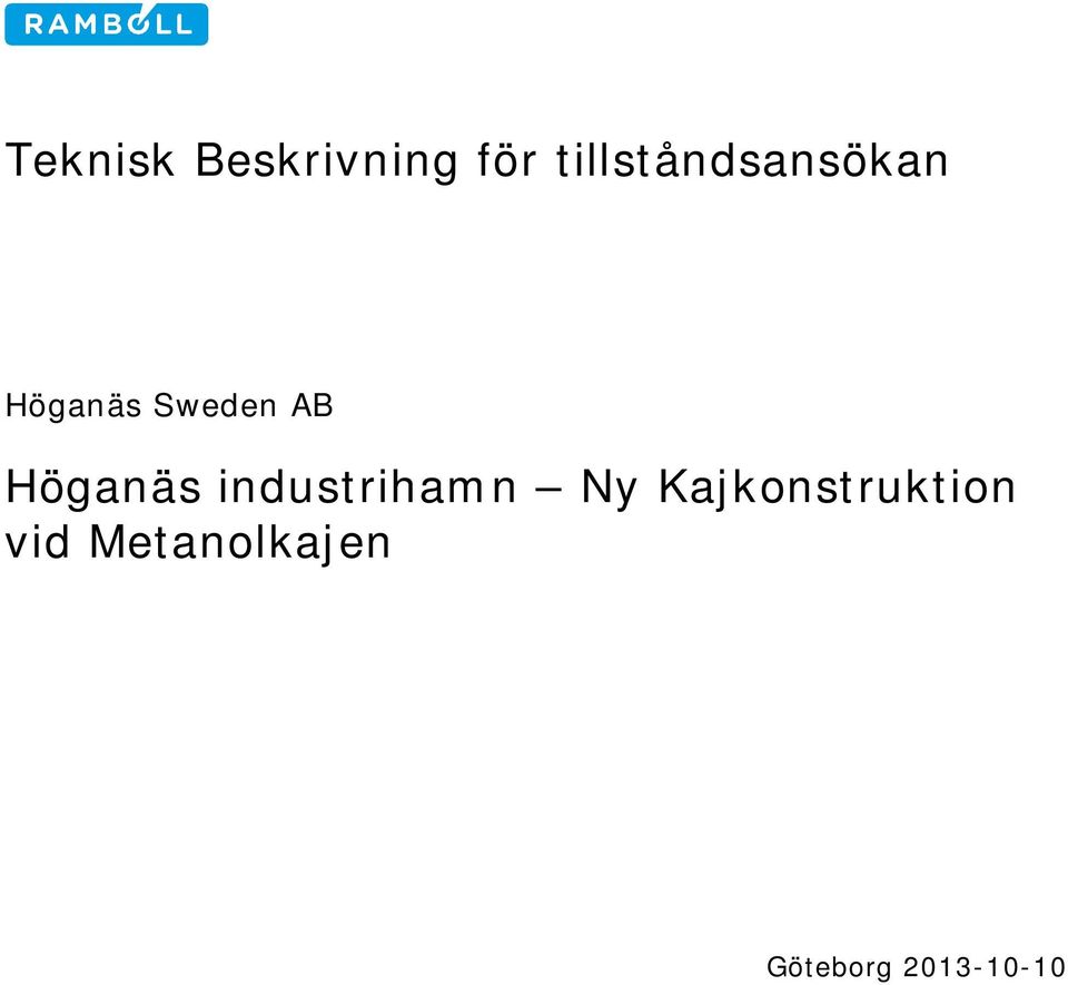 AB Höganäs industrihamn Ny