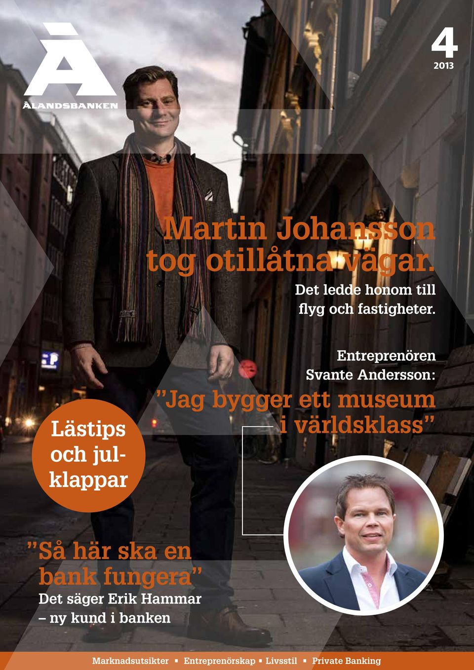 Lästips och julklappar Entreprenören Svante Andersson: Jag bygger ett