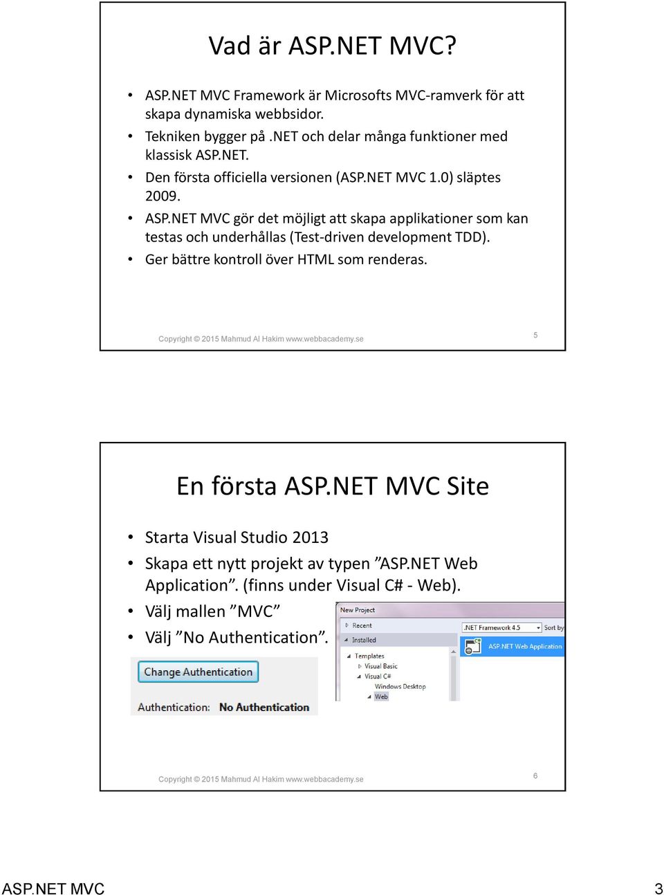 NET. Den första officiella versionen (ASP.NET MVC 1.0) släptes 2009. ASP.