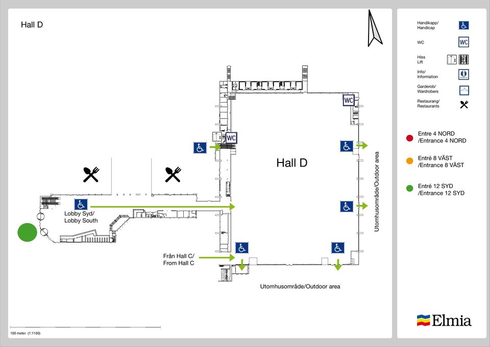From Hall C 110 (Licence: