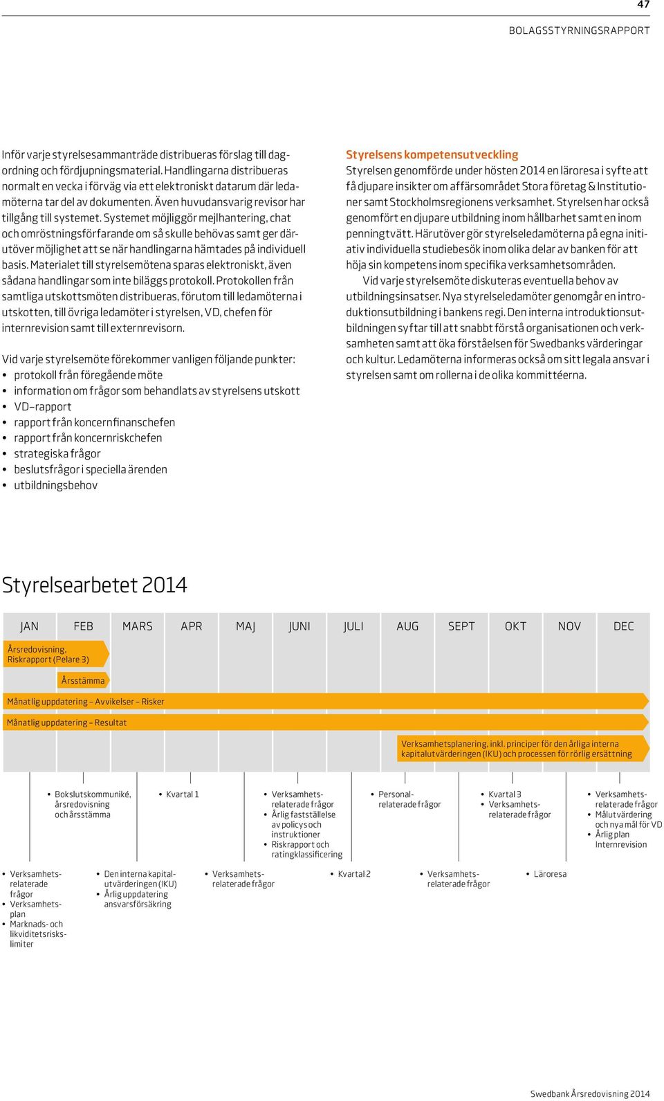 Systemet möjliggör mejlhantering, chat och omröstningsförfarande om så skulle behövas samt ger därutöver möjlighet att se när handlingarna hämtades på individuell basis.