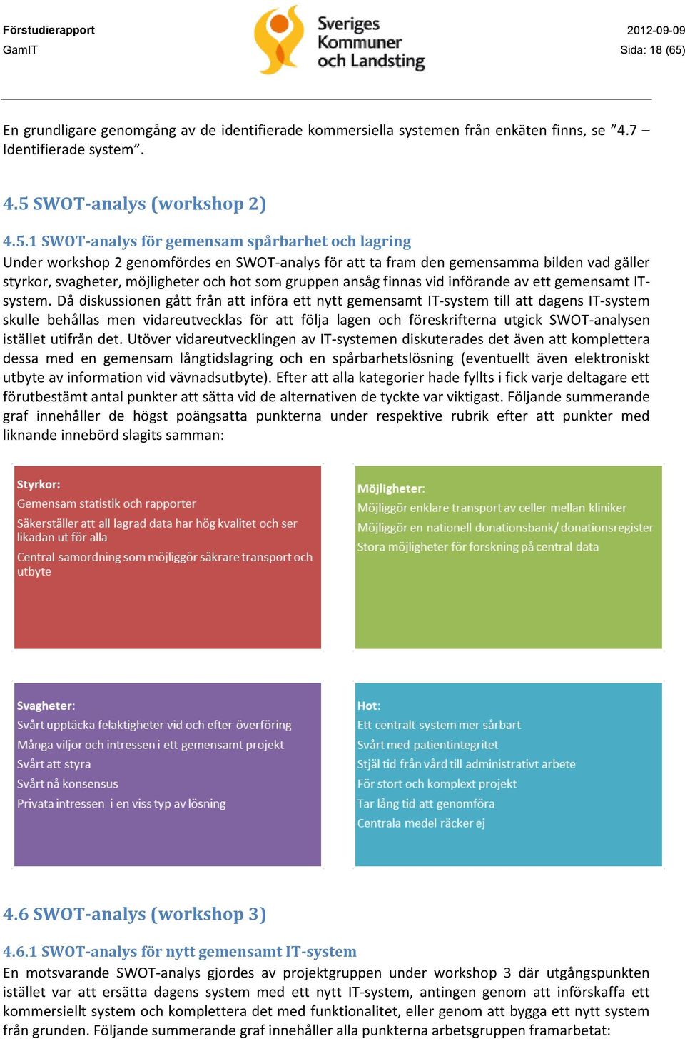 SWOT-analys (workshop 2) 4.5.