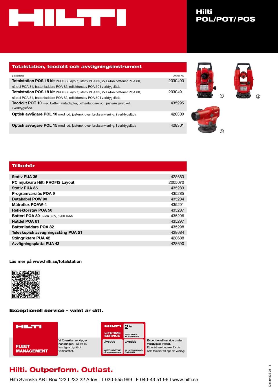 Layout, stativ PUA 35, 2x Li-Ion batterier POA 80, 2030491 nätdel POA 81, batteriladdare POA 82, reflektorstav POA,50 i verktygslåda Teodolit POT 10 med batteri, nätadapter, batteriladdare och