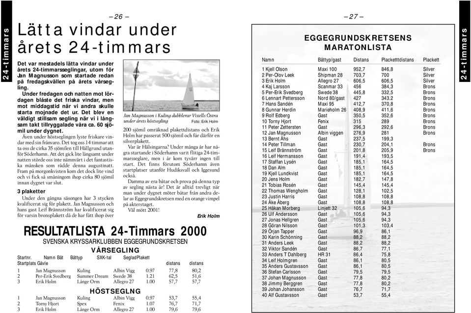 Det blev en väldigt stillsam segling när vi i långsam takt tillryggalade våra ca. 60 sjömil under dygnet. Även under höstseglingen lyste friskare vindar med sin frånvaro.