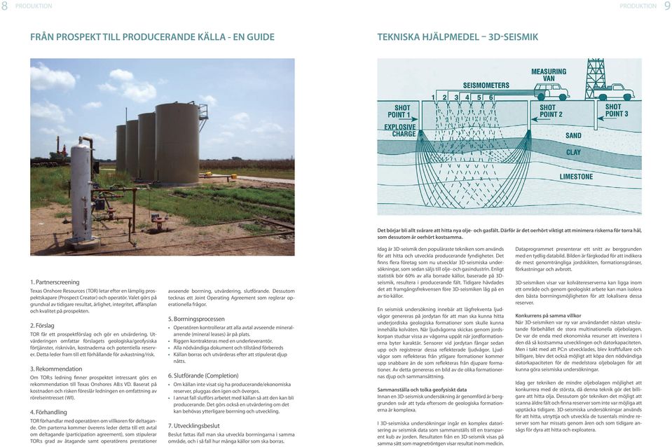 Partnerscreening Texas Onshore Resources (TOR) letar efter en lämplig prospektskapare (Prospect Creator) och operatör.