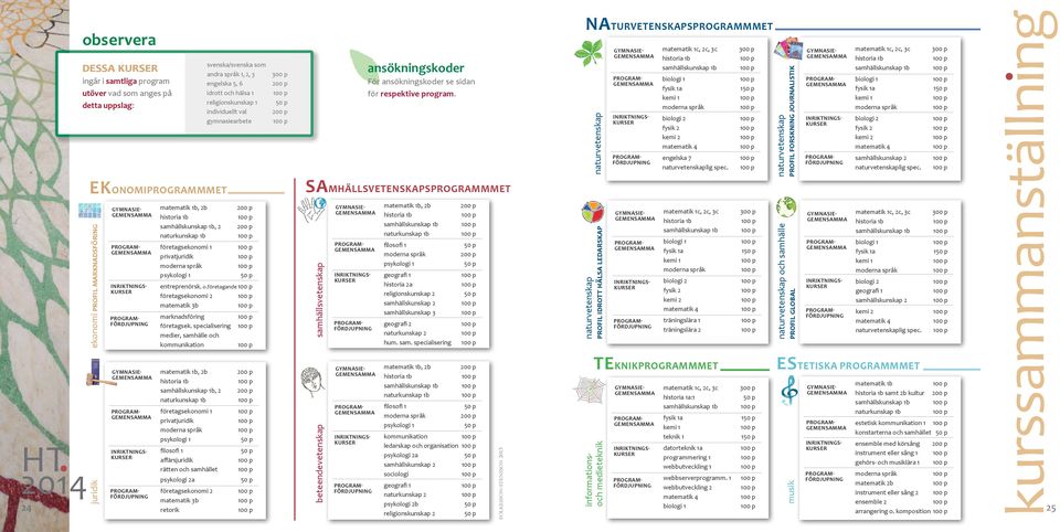 företagsekonomi 2 matematik 3b retorik svenska/svenska som andra språk 1, 2, 3 engelska 5, 6 idrott och hälsa 1 religionskunskap 1 individuellt val gymnasiearbete entreprenörsk. o.företagande företagsekonomi 2 matematik 3b marknadsföring företagsek.