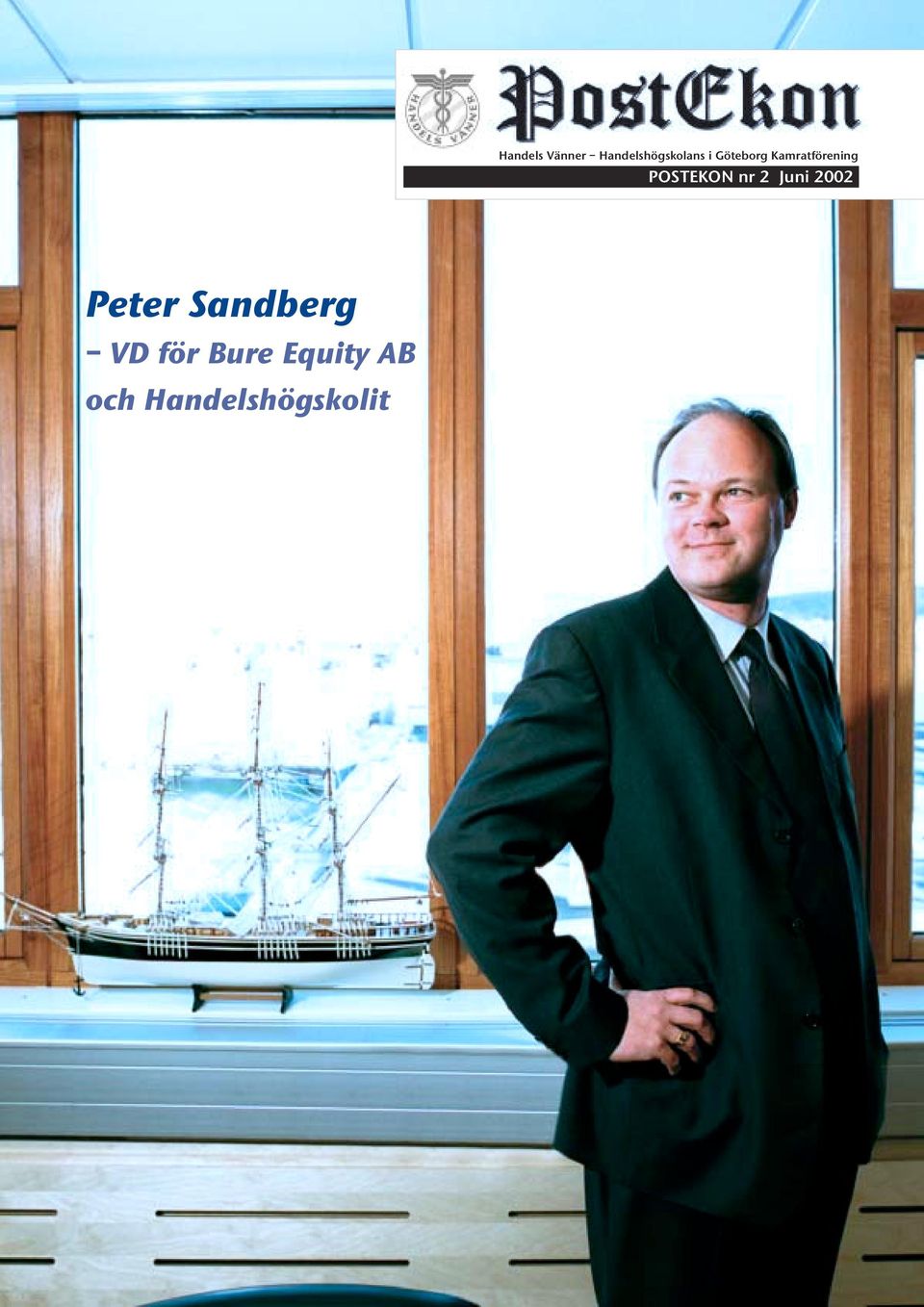 2 Juni 2002I Peter Sandberg VD för