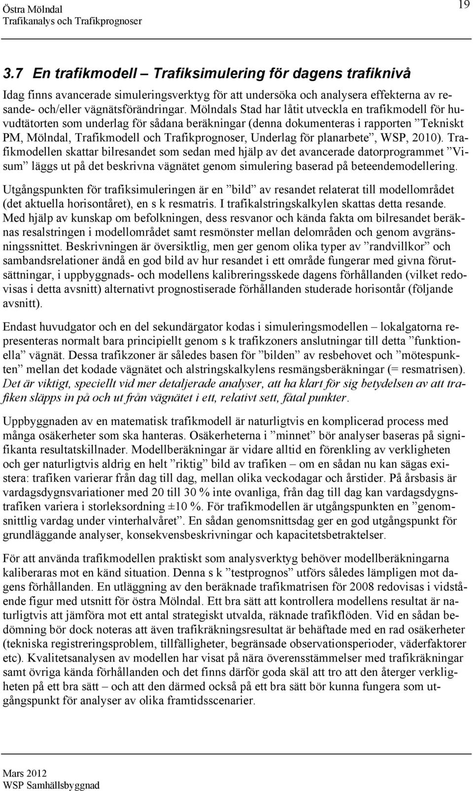 för planarbete, WSP, 21).