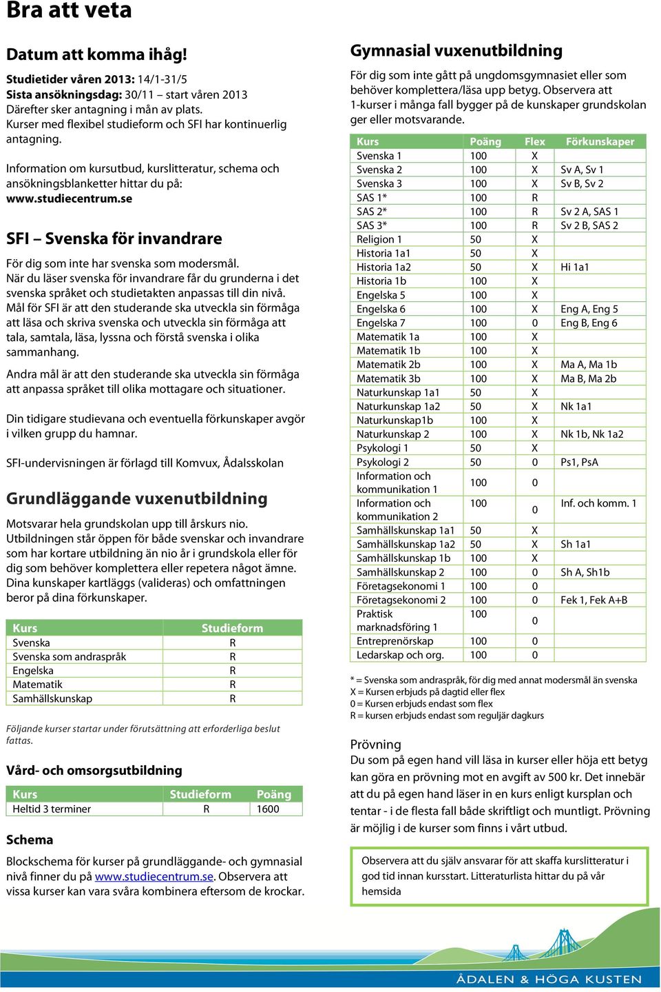 se SFI Svenska för invandrare För dig som inte har svenska som modersmål. När du läser svenska för invandrare får du grunderna i det svenska språket och studietakten anpassas till din nivå.