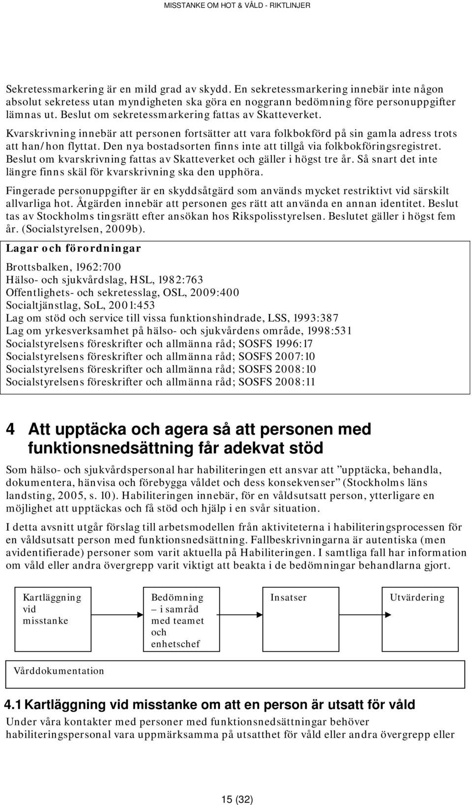 Den nya bostadsorten finns inte att tillgå via folkbokföringsregistret. Beslut om kvarskrivning fattas av Skatteverket och gäller i högst tre år.