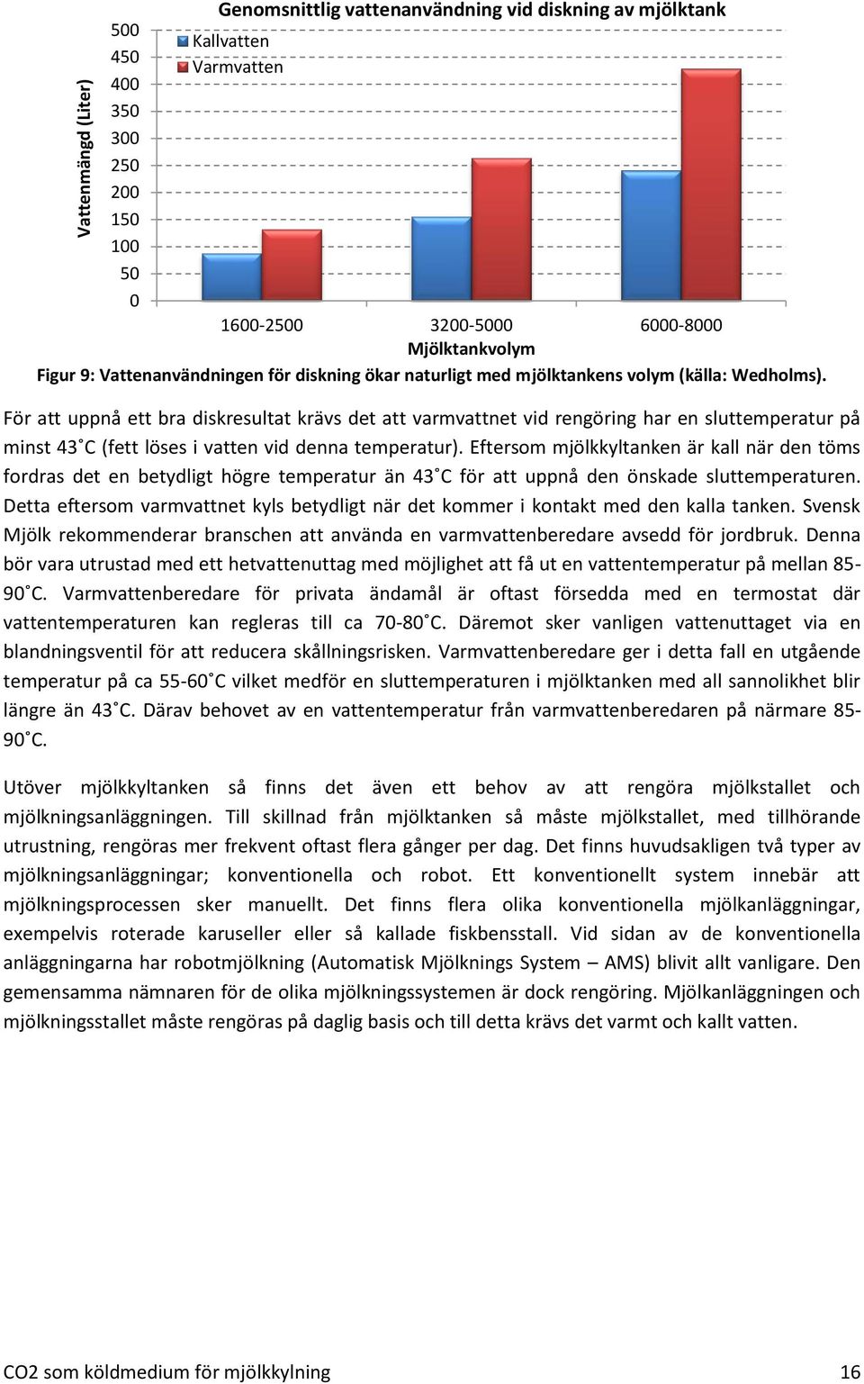 För att uppnå ett bra diskresultat krävs det att varmvattnet vid rengöring har en sluttemperatur på minst 43 C (fett löses i vatten vid denna temperatur).