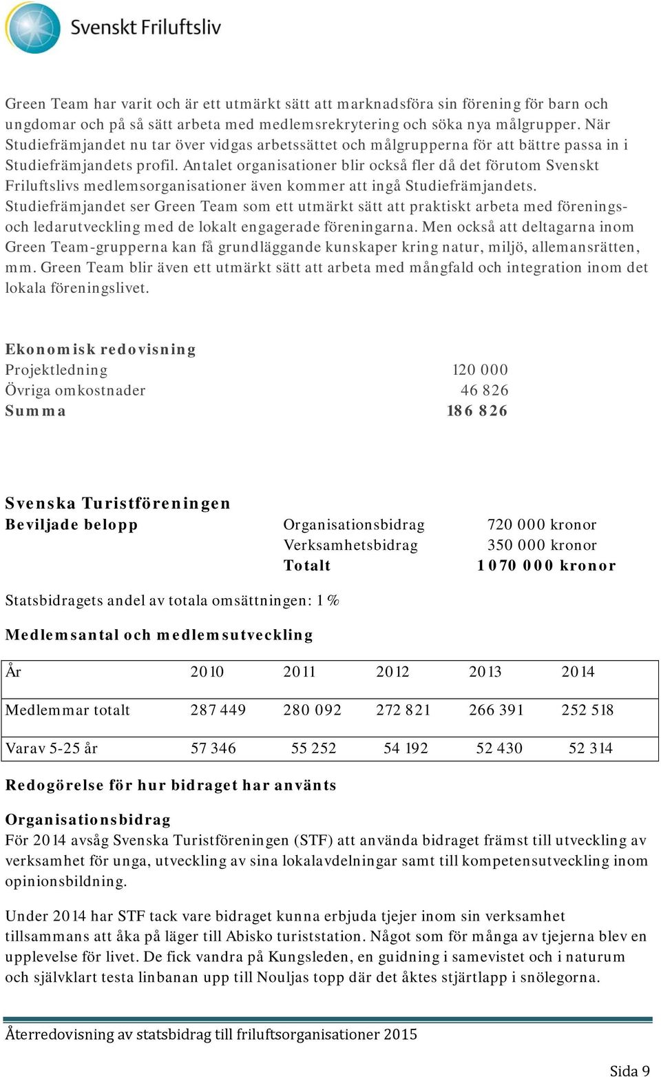 Antalet organisationer blir också fler då det förutom Svenskt Friluftslivs medlemsorganisationer även kommer att ingå Studiefrämjandets.