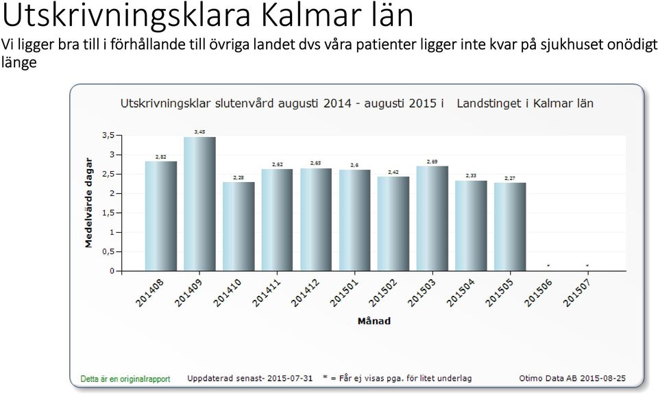 övriga landet dvs våra patienter