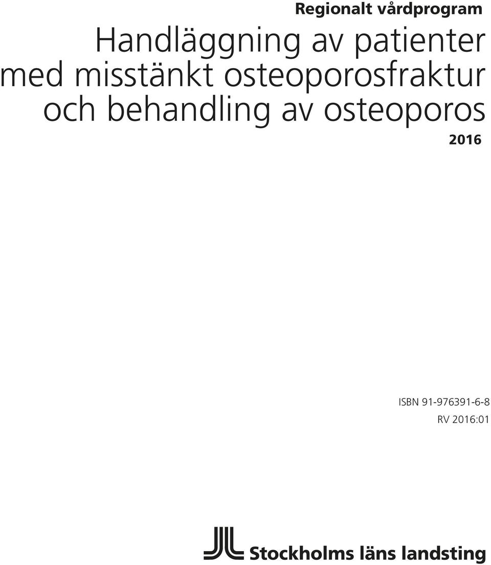 och behandling av osteoporos