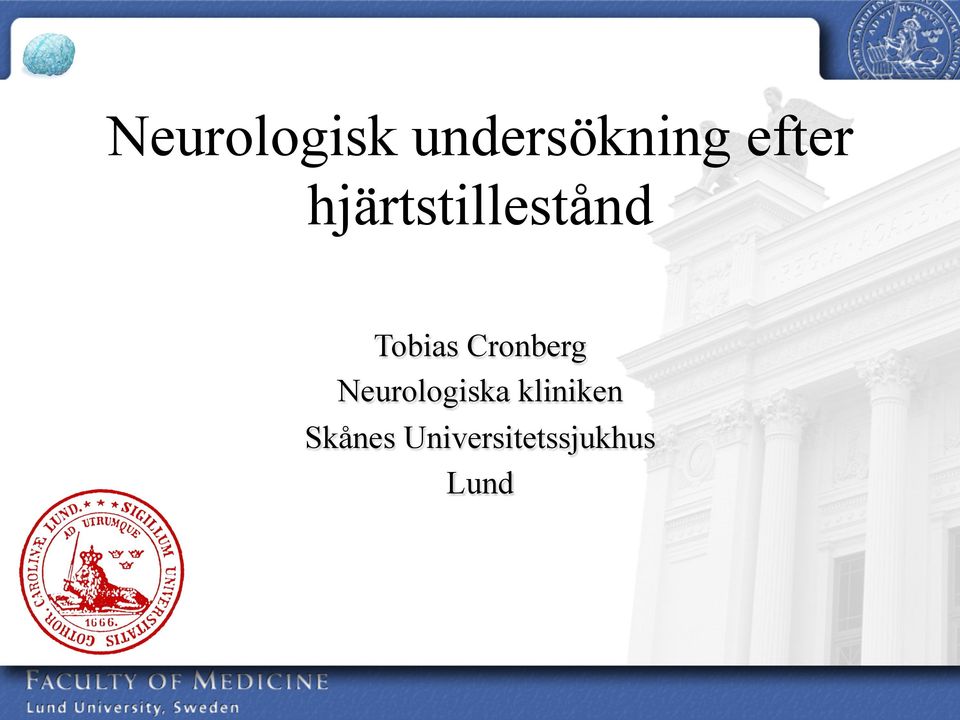 Cronberg Neurologiska