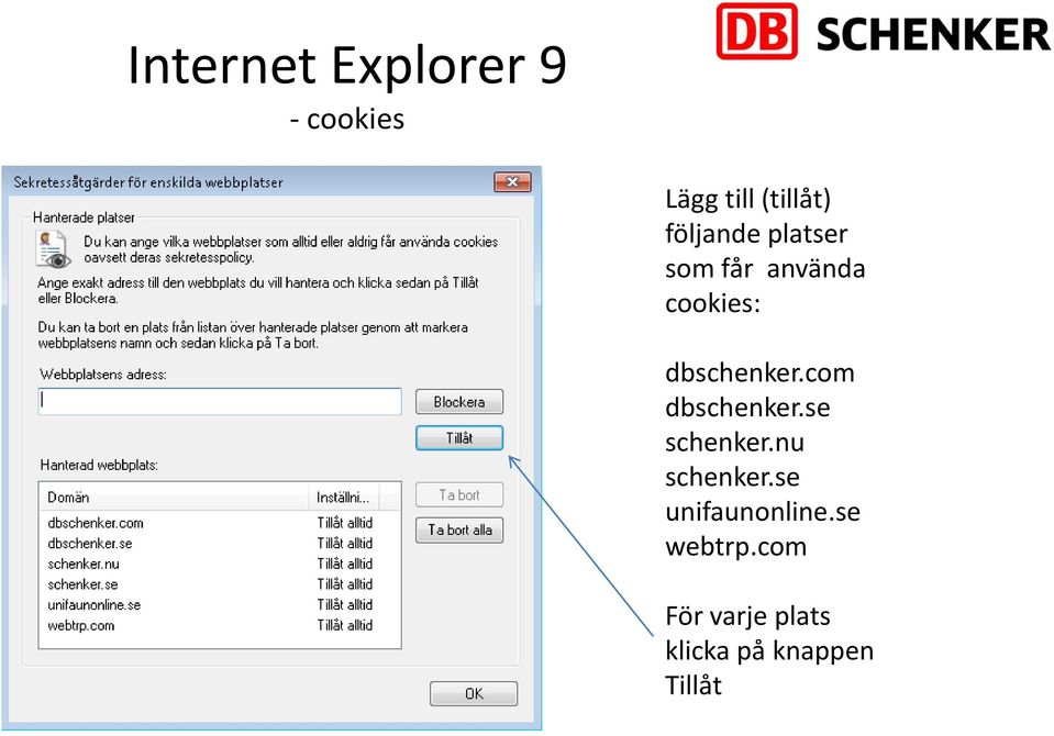 com dbschenker.se schenker.nu schenker.