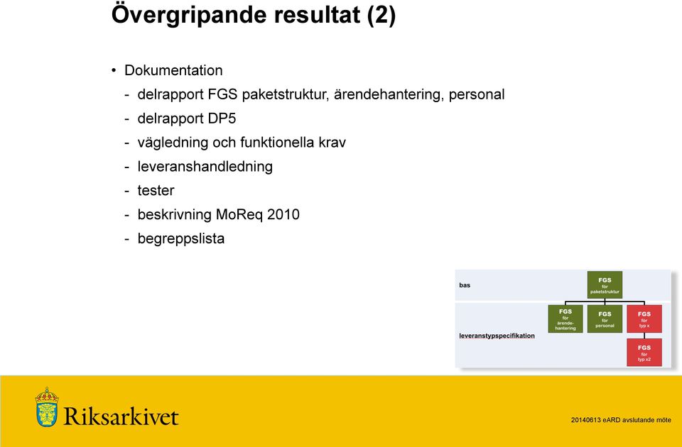 delrapport DP5 - vägledning och funktionella krav -